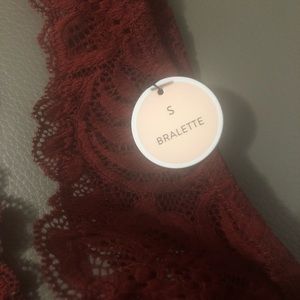 Maroon forever 21 bralette